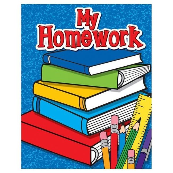 Teacher Created Resources Teacher Created Resources TCR4941-6 My Homework Pocket Folder - 6 Each TCR4941-6